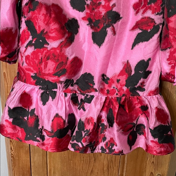 Tuckernuck Cherie Blossom Jacquard Palmerston floral ruffled dress NWT - Picture 12 of 13